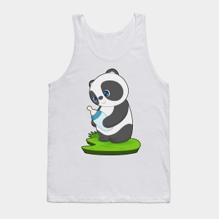 Panda Baby bottle Milk Tank Top